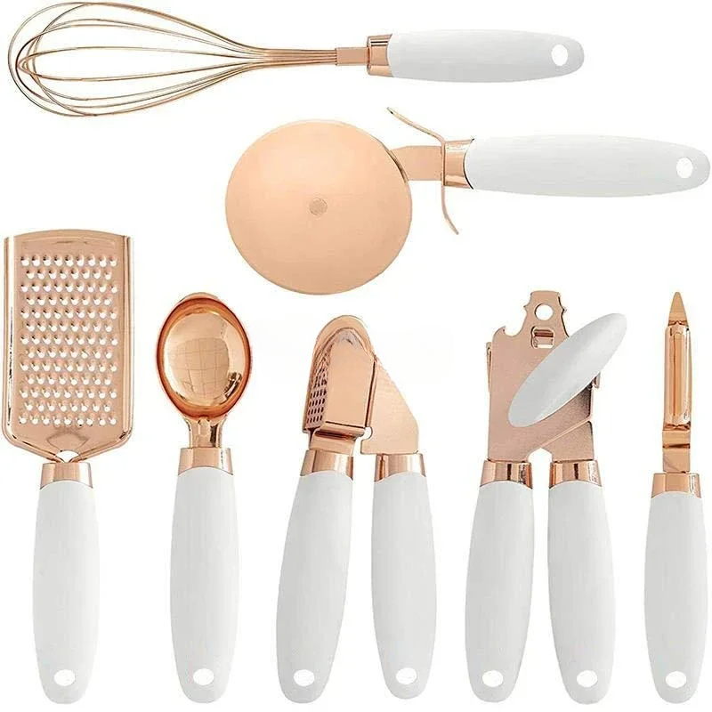 Kitchen Gadgets Gold - Utensilios y Accesorios de Cocina: Set