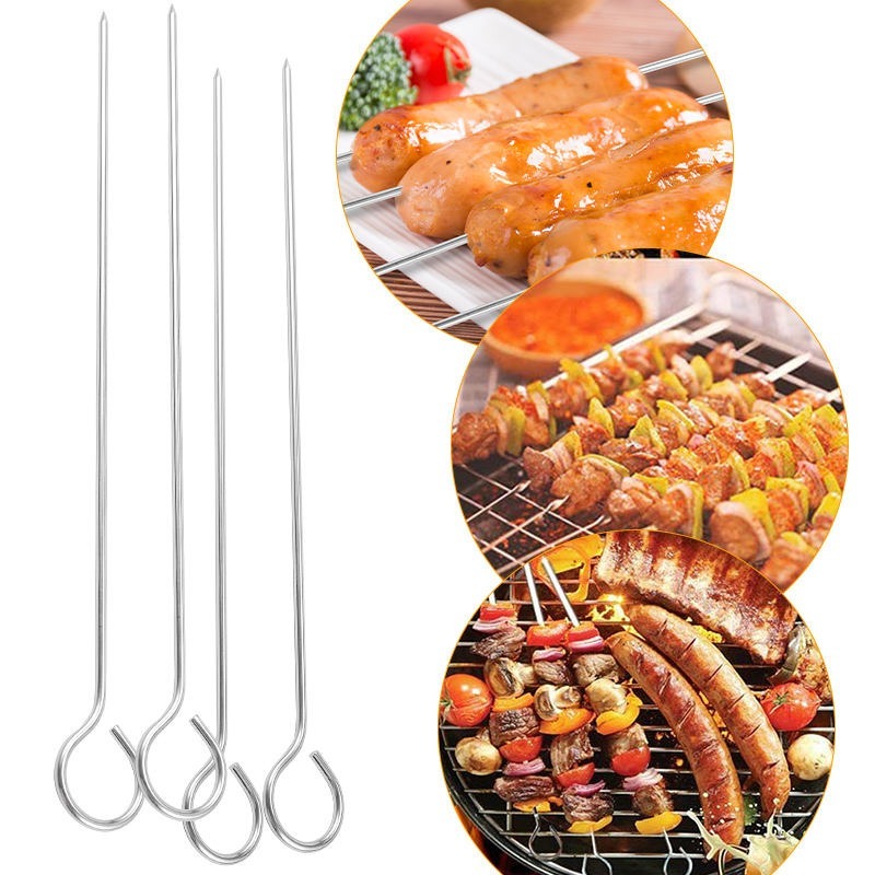 Kitchen Gadgets Youtube - Brochetas para asar, tubo de almacenamiento,
