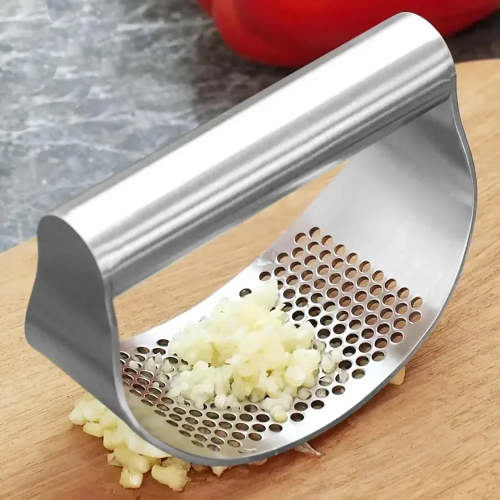 Kitchen Gadget Amazon - Exprimidor de ajo de acero inoxidable,