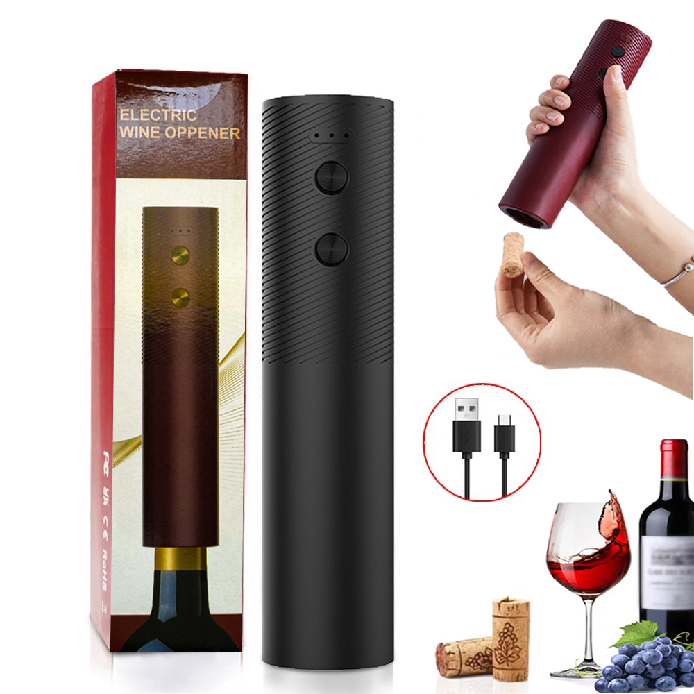 Kitchen Gadgets Latest - Abridor de botellas de vino eléctrico,