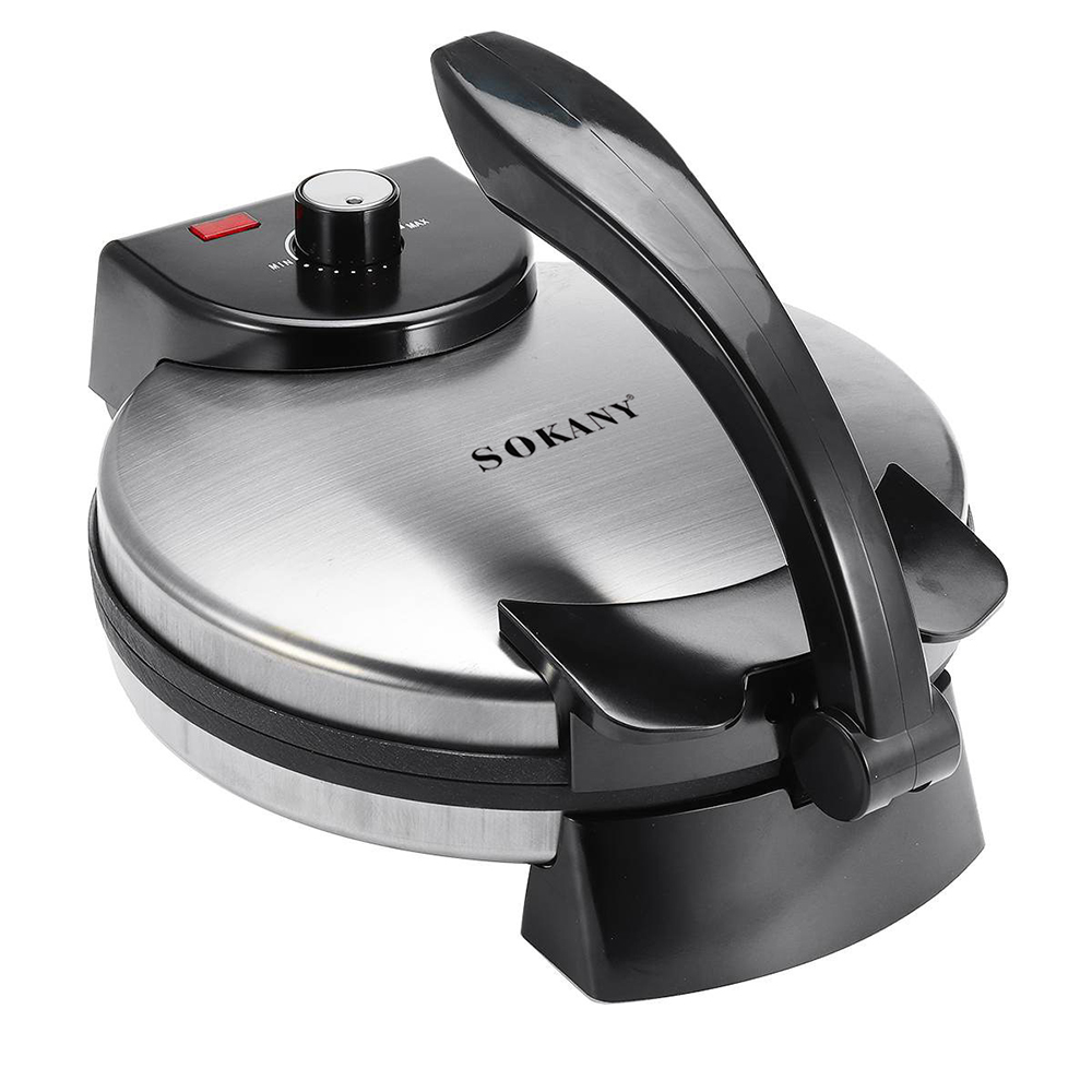 Kitchen Gadgets Roti Maker - Máquina eléctrica antiadherente para hacer crepé,