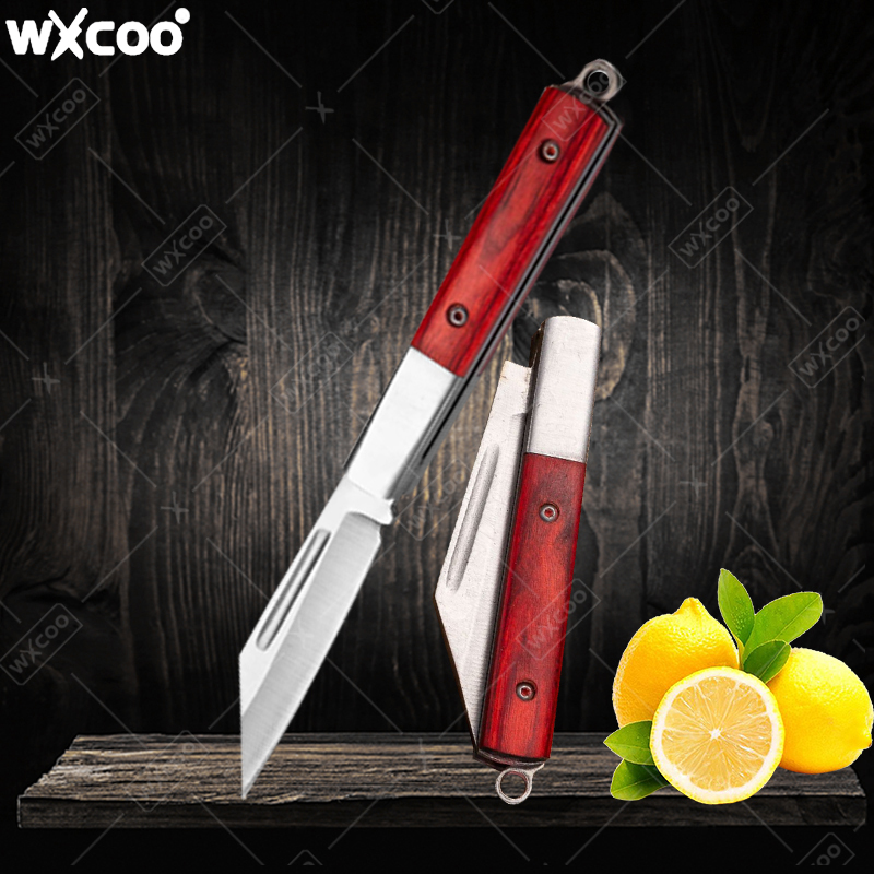 Kitchen Gadgets Latest - Cuchillo de bolsillo de acero inoxidable