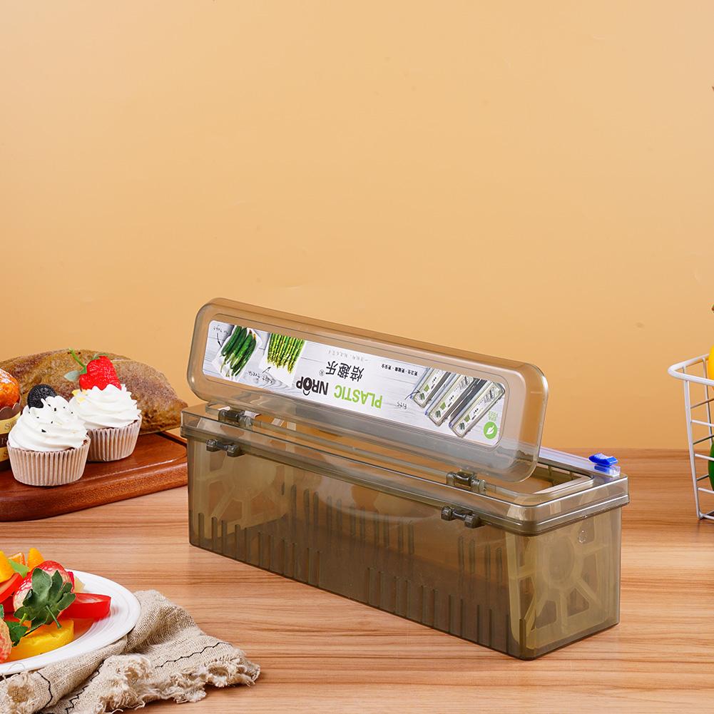 Kitchen Gadgets For Seniors - Dispensador de envoltura de plástico, cortador