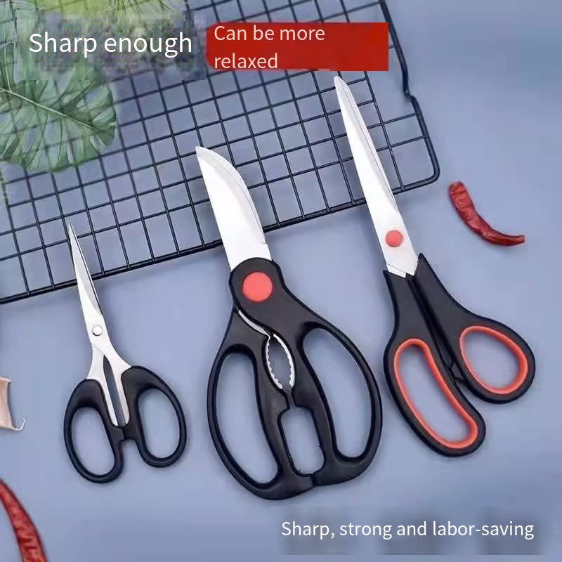 Kitchen Gadgets Latest - Tijeras de cocina de acero inoxidable,