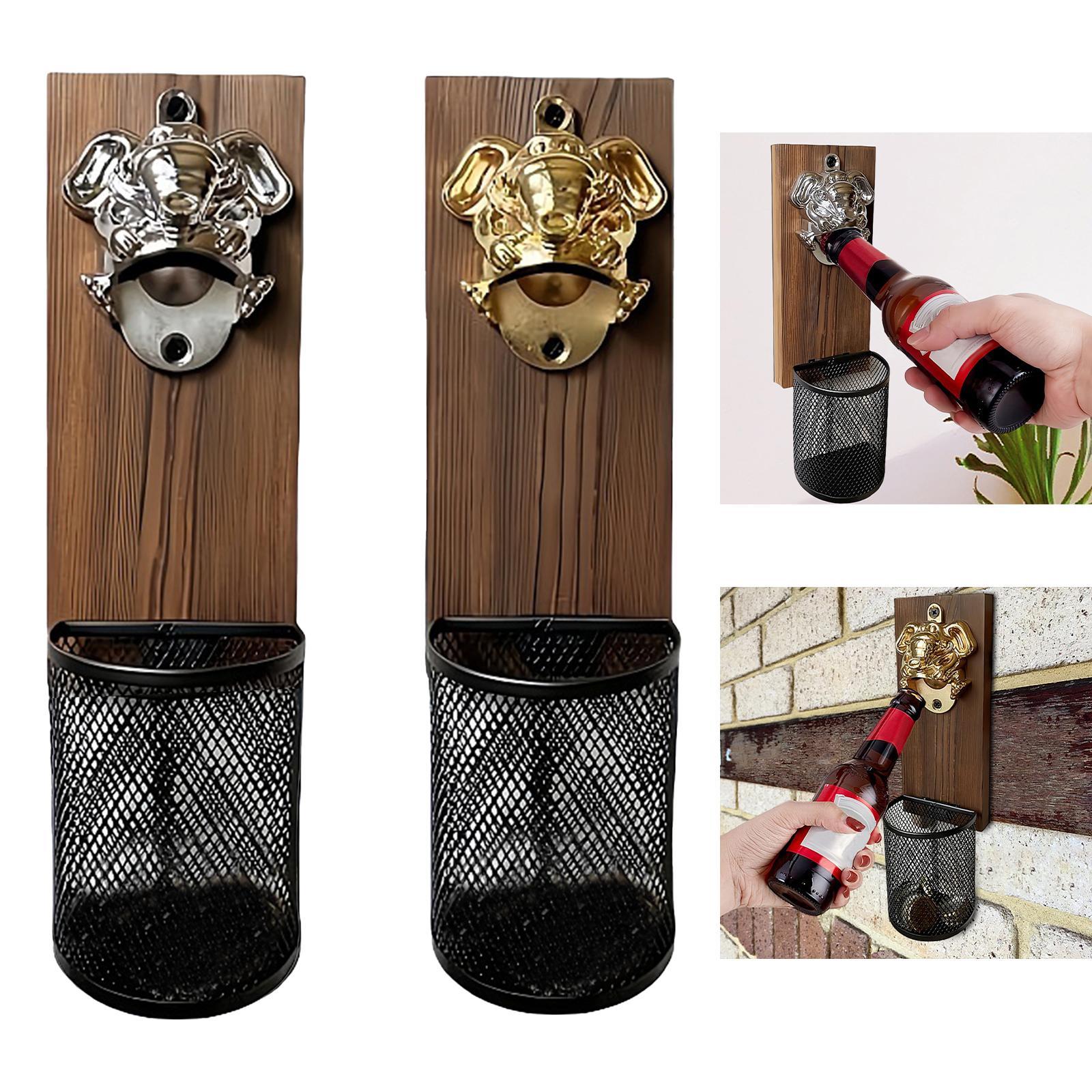 Kitchen Room Gadgets - Abridor de botellas magnético, utensilio decorativo