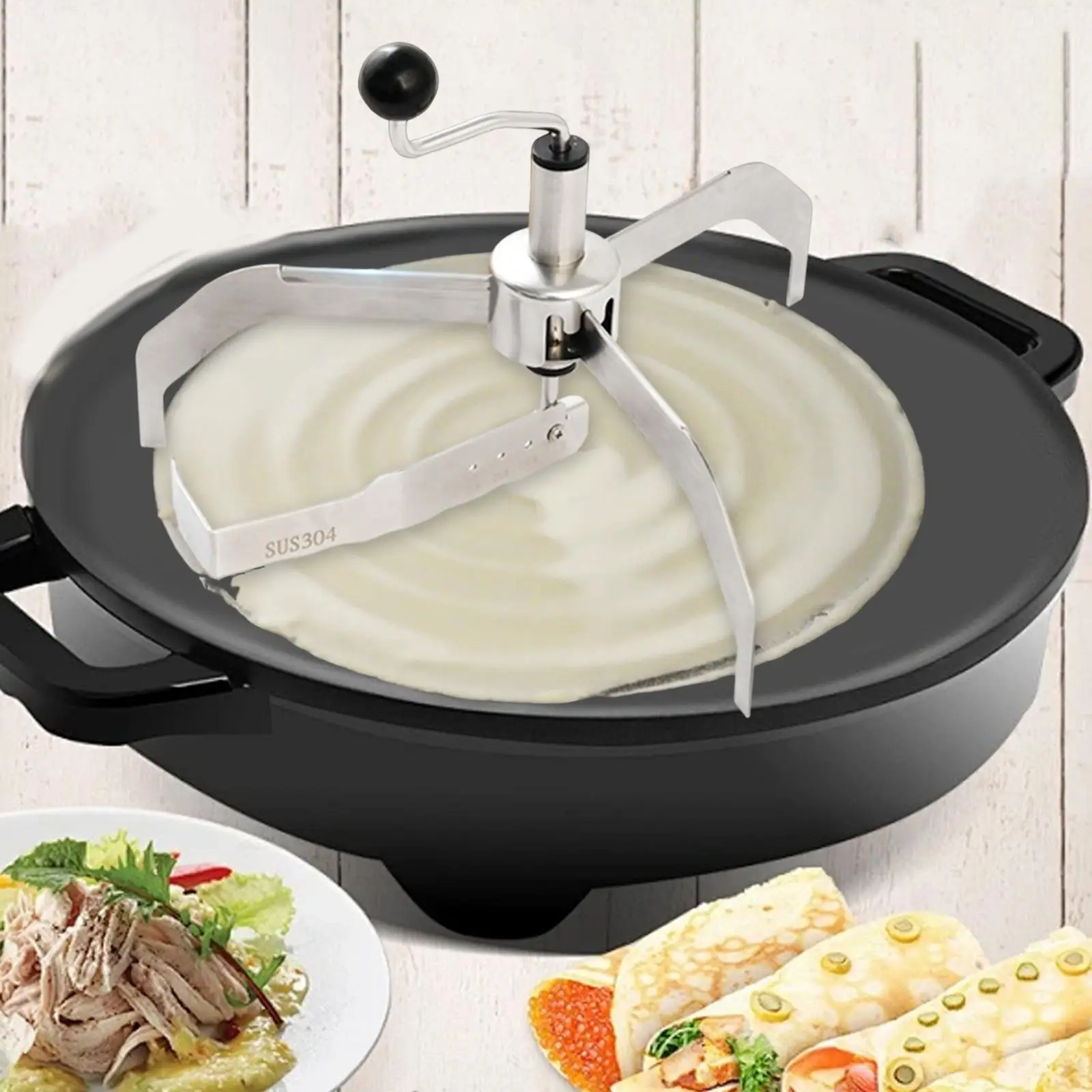 Espátula para Crepas, Utensili - Kitchen Room Gadgets reseña y precio