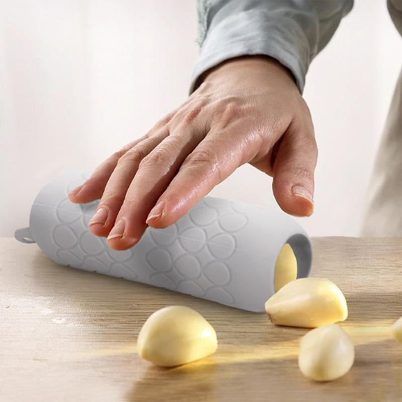 Tubo pelador de ajo de silicon - Kitchen Gadgets Youtube reseña y precio