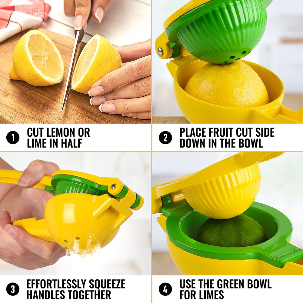 Prensador fresco Extractor de  - Citrus Lemon Squeezer reseña y precio
