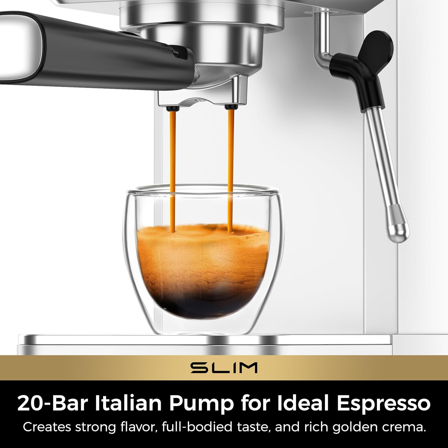 Cafetera Espresso de 20 Bares  - Milk Frother reseña y precio