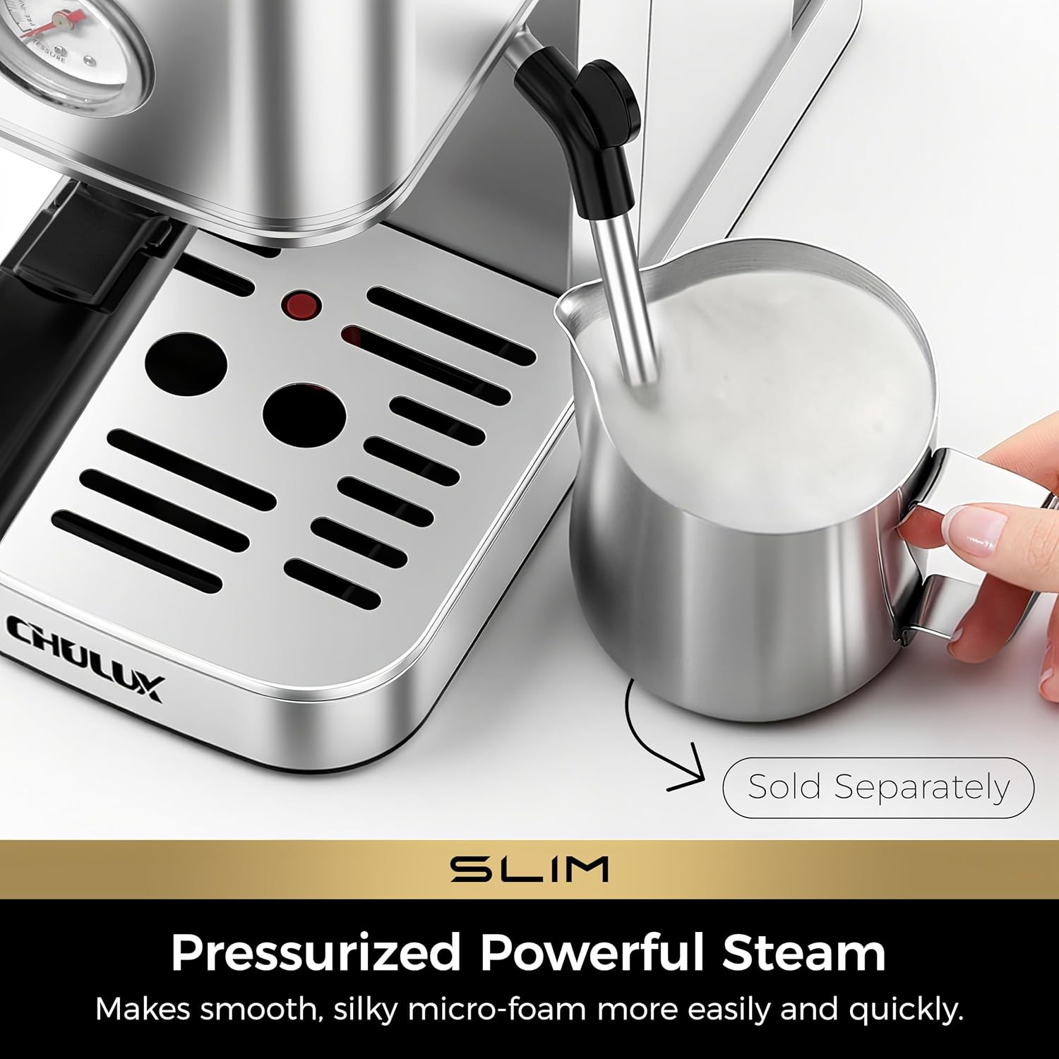 Cafetera Espresso de 20 Bares  - Milk Frother reseña y precio