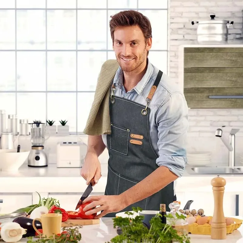 Delantal de lona para el hogar - Kitchen Gadgets For Women reseña y precio