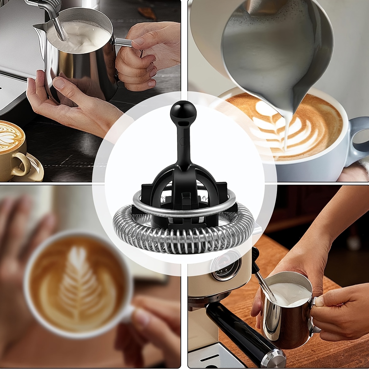 Batidores de espuma de leche,  - Milk Frother reseña y precio