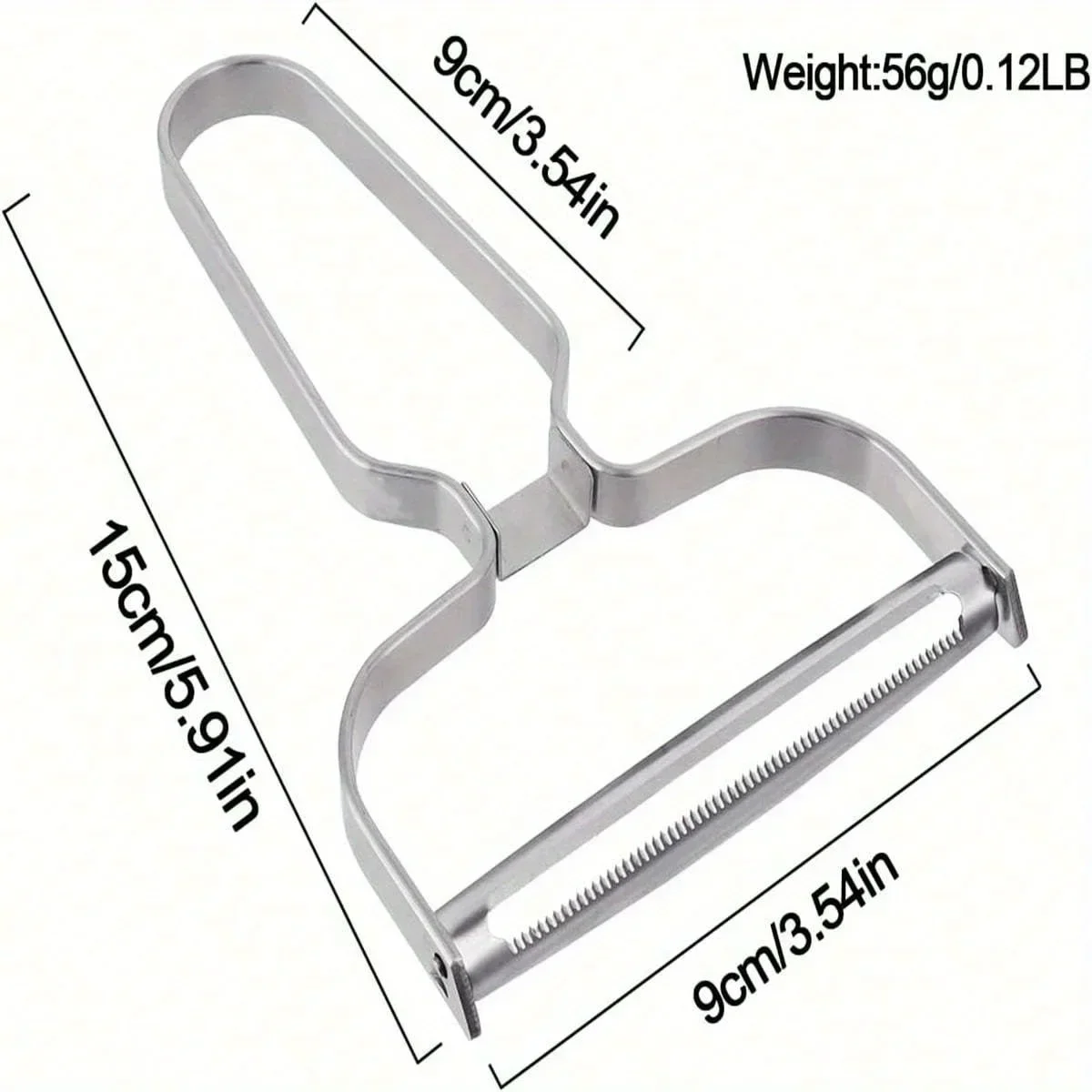 1 pelador de acero inoxidable  - Kitchen Gadgets Peeler reseña y precio