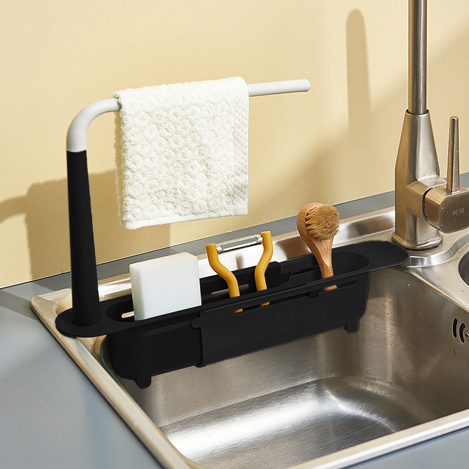 Elescopic-estante escurridor p - Kitchen Gadgets Holder reseña y precio