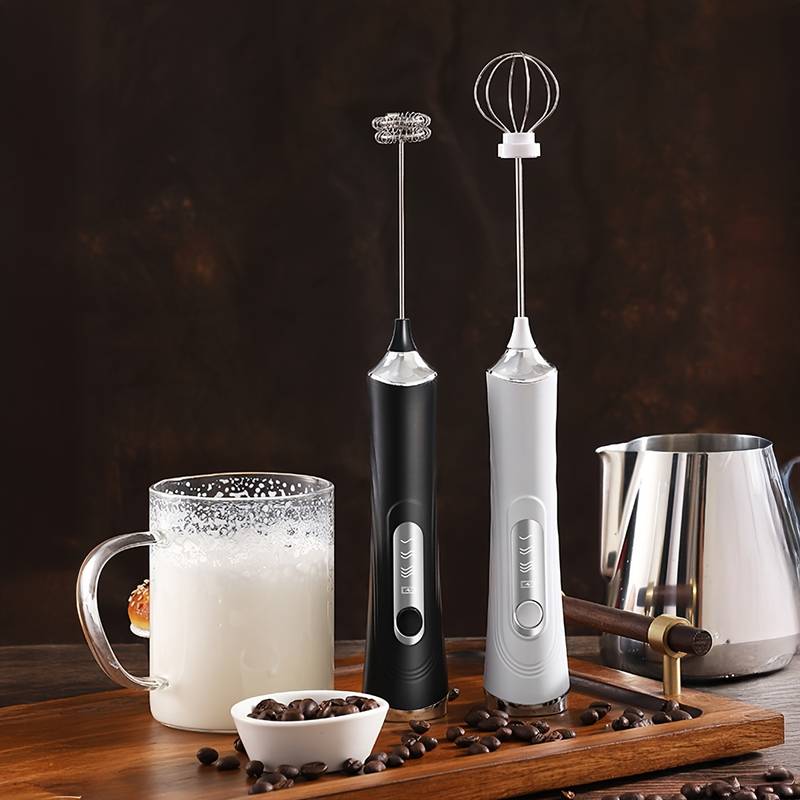 Espumador de Leche Eléctrico + - Milk Frother reseña y precio