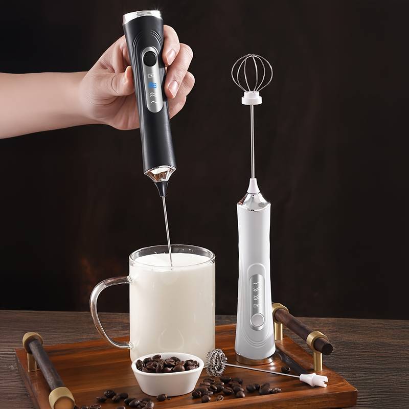Espumador de Leche Eléctrico + - Milk Frother reseña y precio