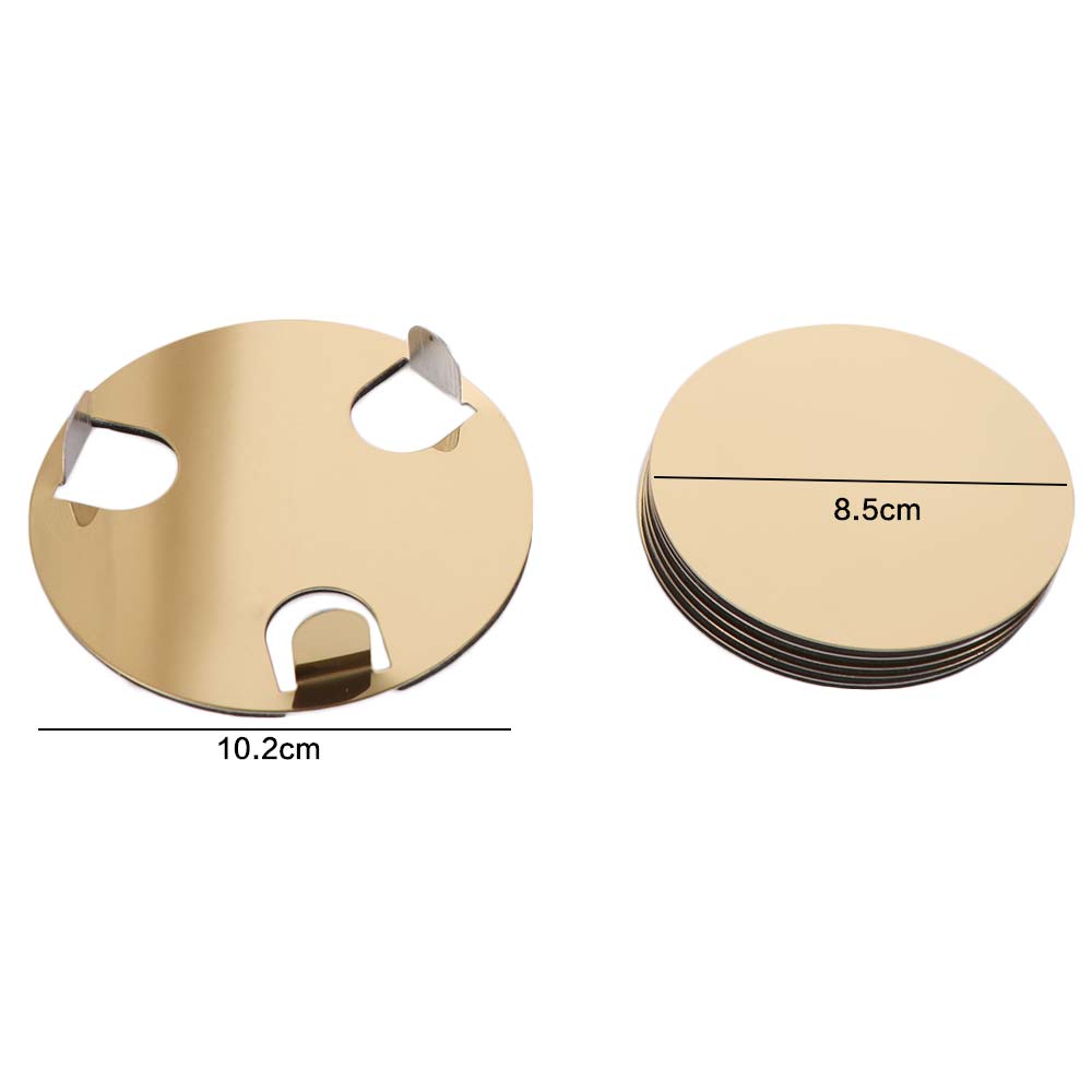 Juego de Posavasos Redondos de - Kitchen Gadgets Gold reseña y precio