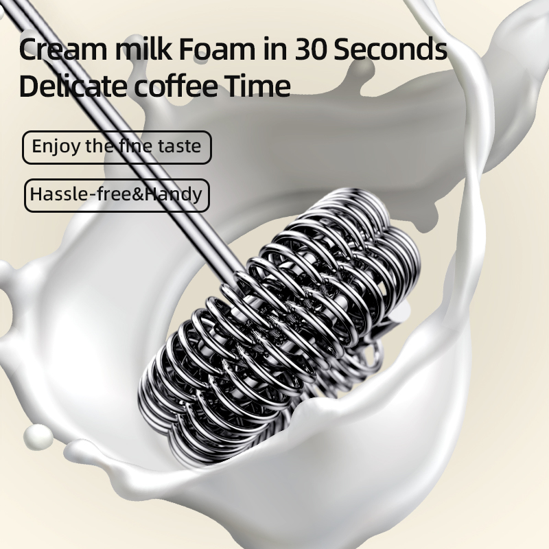 Espumador de café eléctrico 2  - Milk Frother reseña y precio