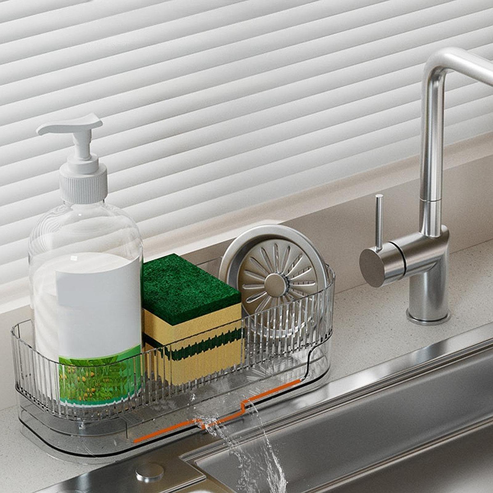 Organizador de fregadero de co - Kitchen Room Gadgets reseña y precio