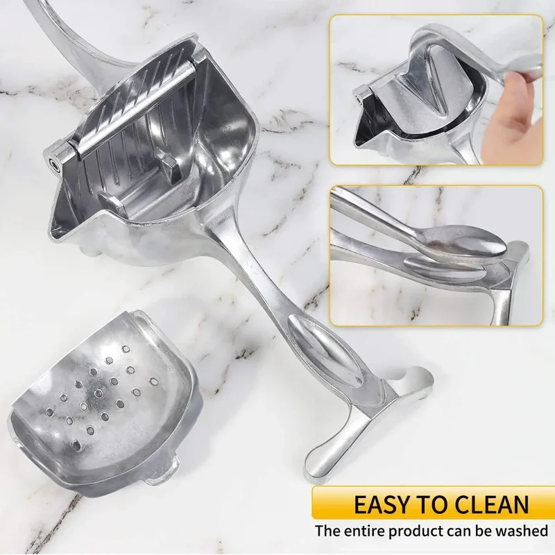 Exprimidor Manual de Aluminio, - Citrus Lemon Squeezer reseña y precio