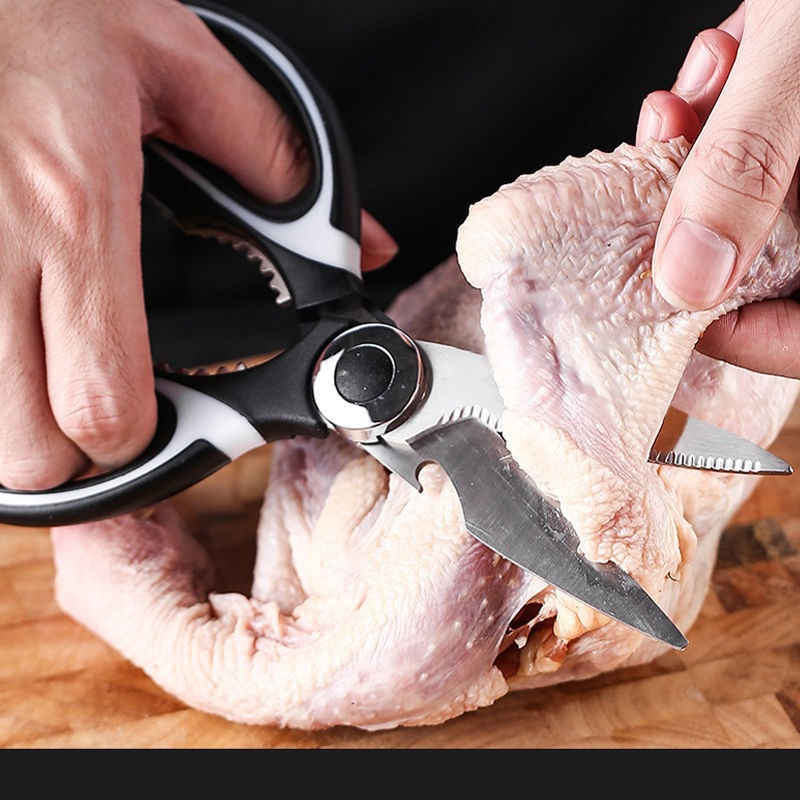 Tijeras de cocina de acero ino - Kitchen Gadgets Latest reseña y precio