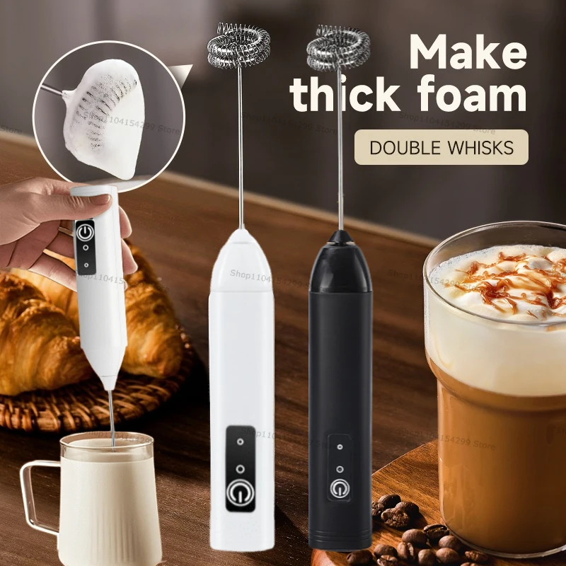Espumadores de leche inalámbri - Milk Frother reseña y precio