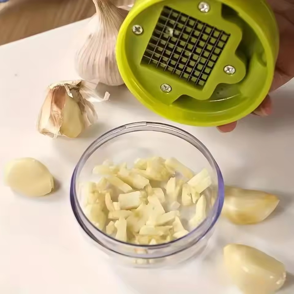 Prensa de Ajo Manual, Picadora - Kitchen Gadgets Peeler reseña y precio
