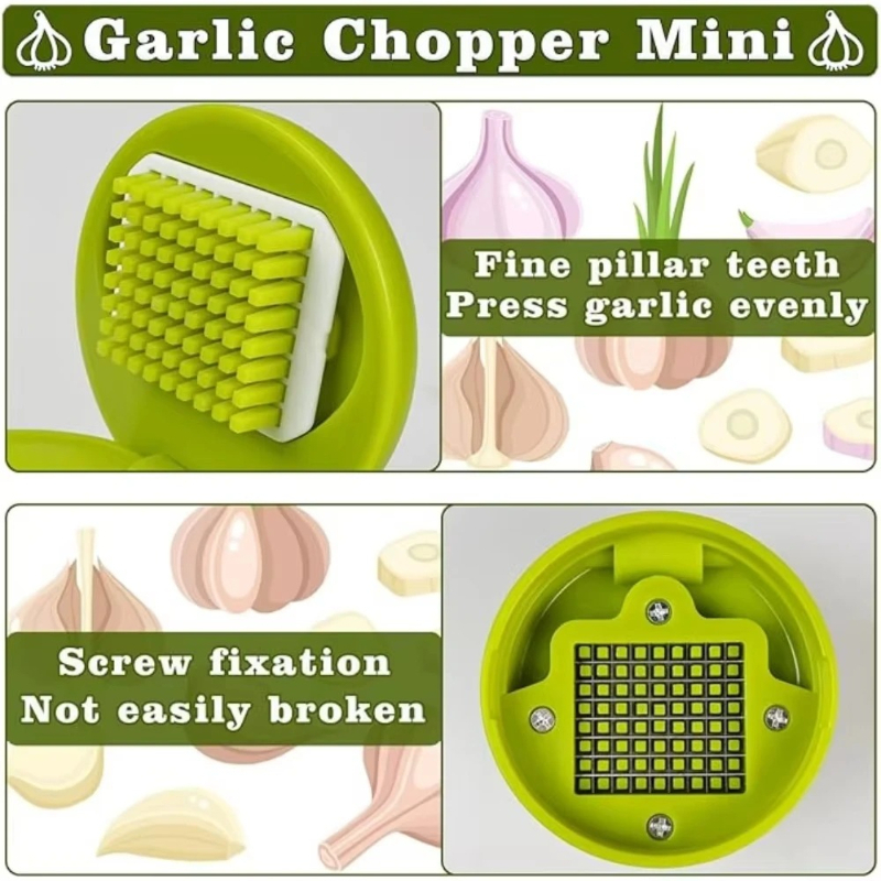 Prensa de Ajo Manual, Picadora - Kitchen Gadgets Peeler reseña y precio