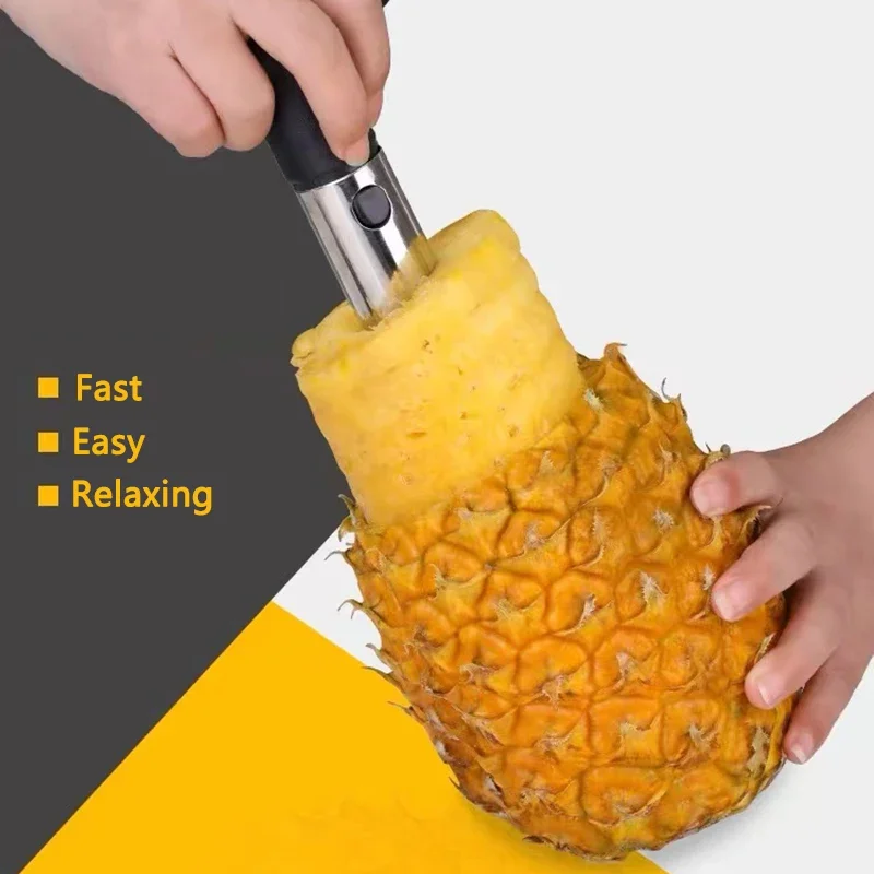 Cortador y Pelador de Piña de  - Kitchen Gadget Amazon reseña y precio