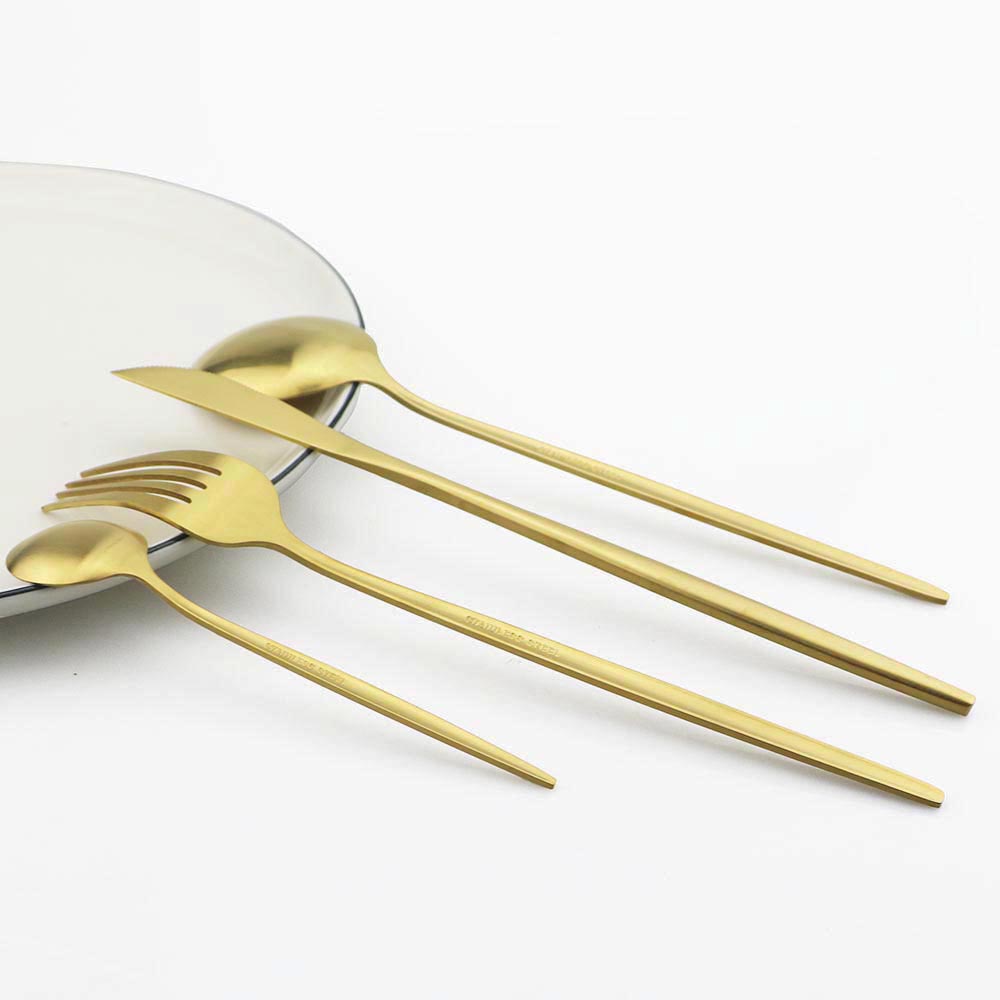 Cuchara de té de acero inoxida - Kitchen Gadgets Gold reseña y precio