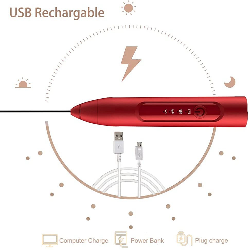 Espumador de leche eléctrico A - Milk Frother reseña y precio