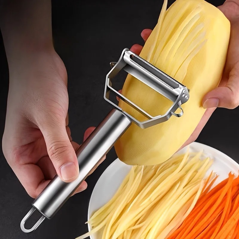 Pelador de Cocina de Acero Ino - Kitchen Gadgets Peeler reseña y precio