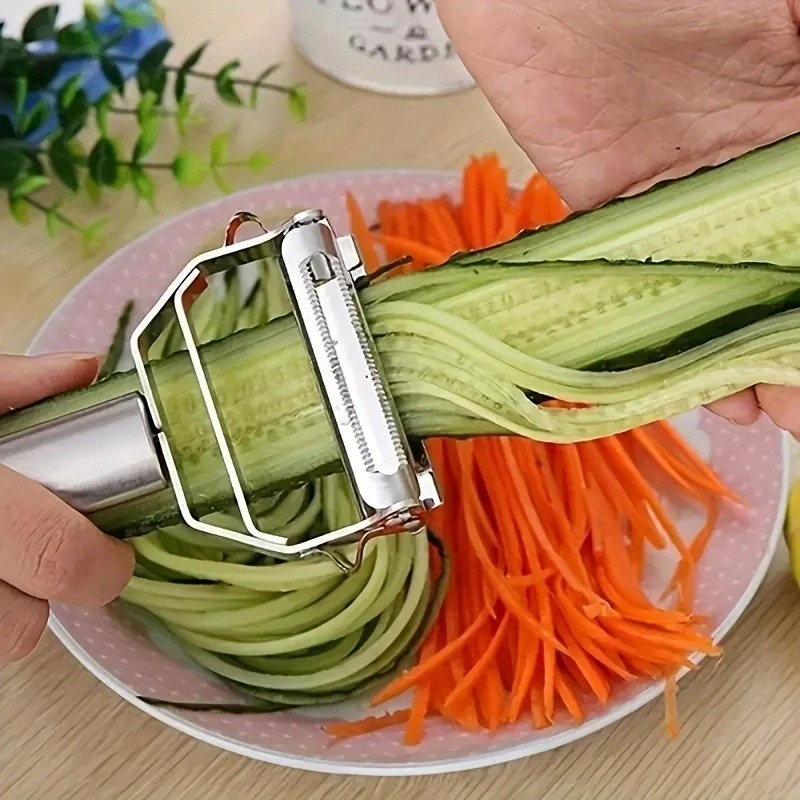 Pelador de Cocina de Acero Ino - Kitchen Gadgets Peeler reseña y precio