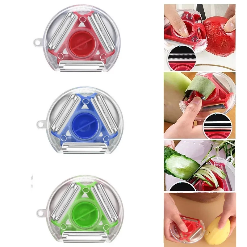 Juego de peladores Trio de 1 p - Kitchen Gadgets Peeler reseña y precio