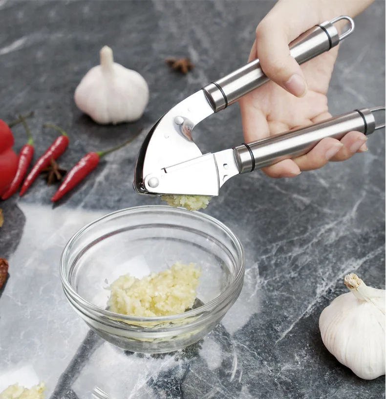 Trituradora de prensa de ajo d - Kitchen Gadgets Peeler reseña y precio