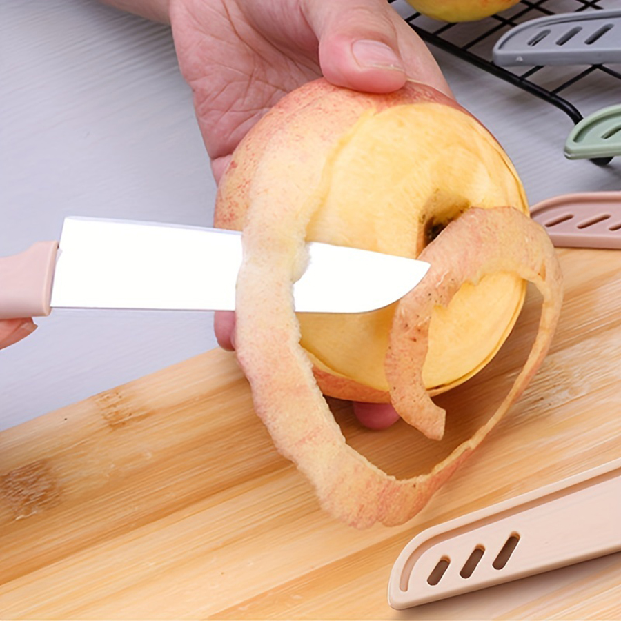 Cuchillo de fruta portátil de  - Kitchen Gadgets Peeler reseña y precio