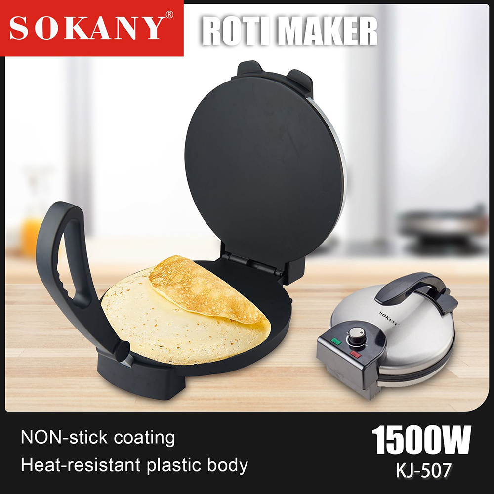 Máquina eléctrica antiadherent - Kitchen Gadgets Roti Maker reseña y precio