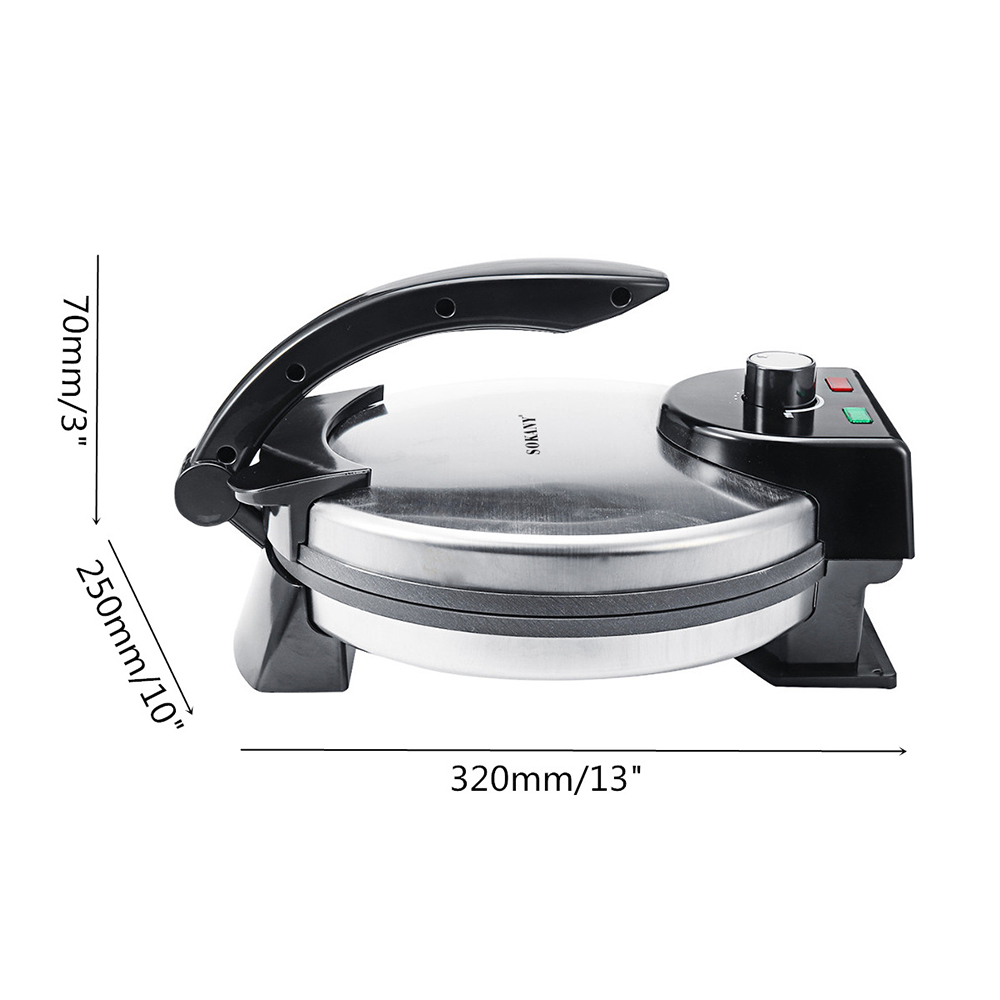 Máquina eléctrica antiadherent - Kitchen Gadgets Roti Maker reseña y precio