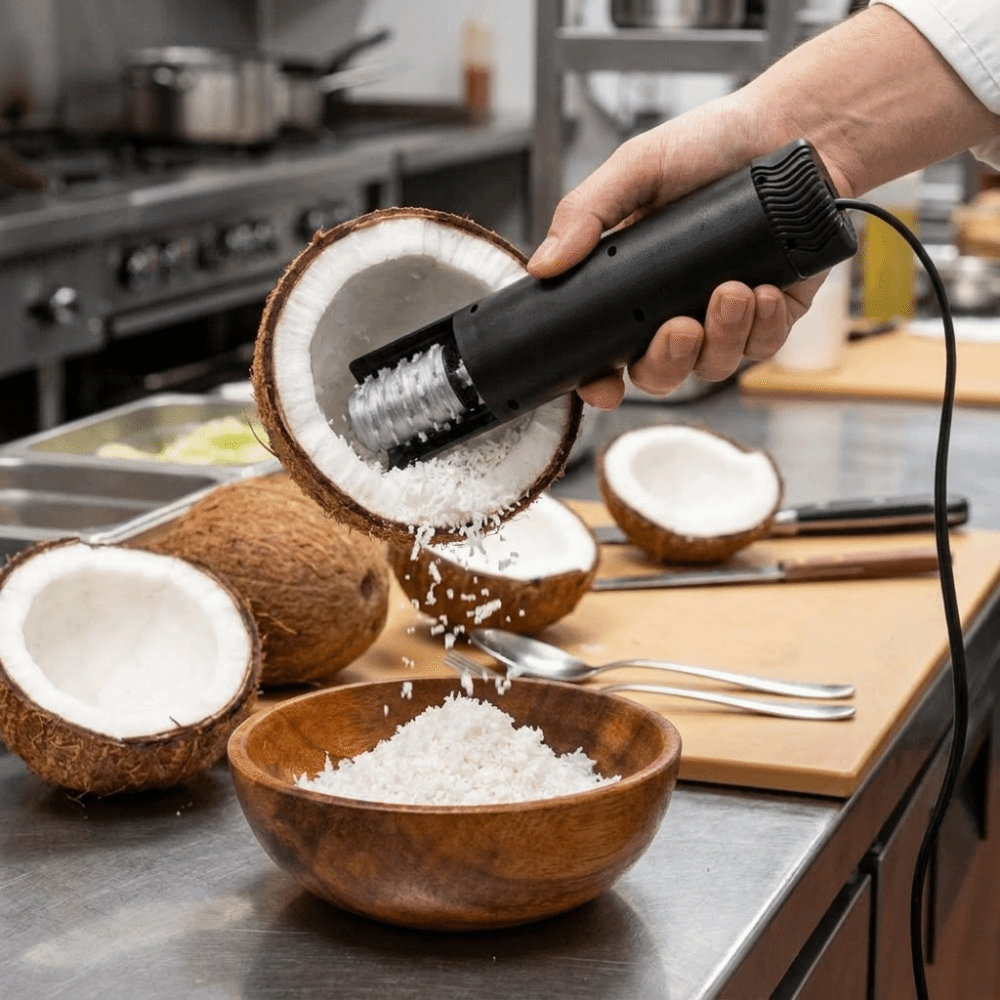 Rallador Eléctrico Antisalpica - Kitchen Gadgets Uk reseña y precio