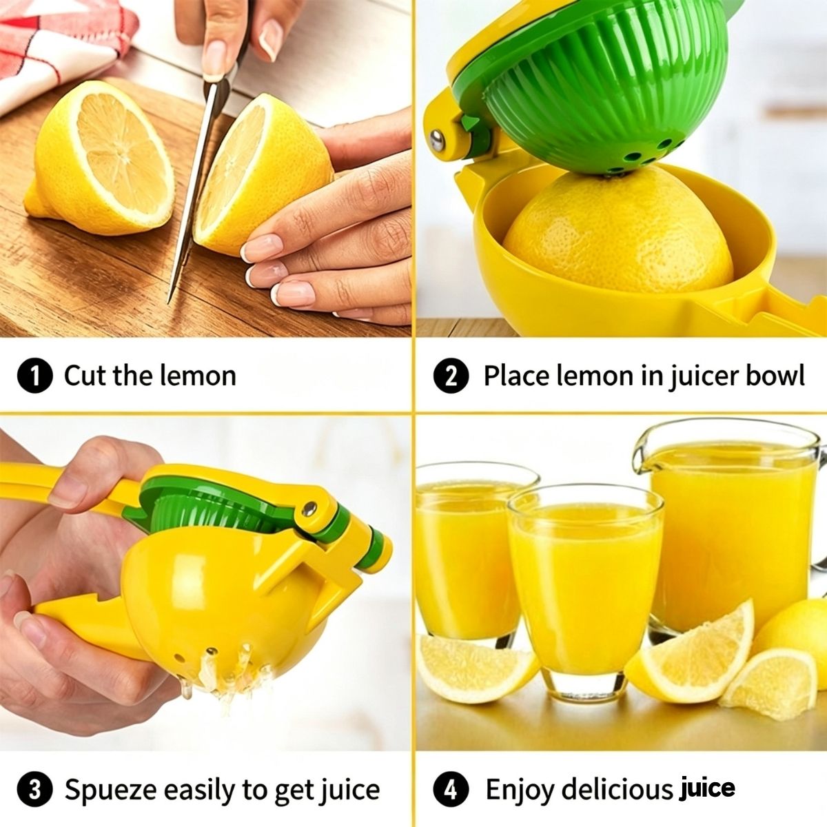 Exprimidor Manual de Cítricos  - Citrus Lemon Squeezer reseña y precio