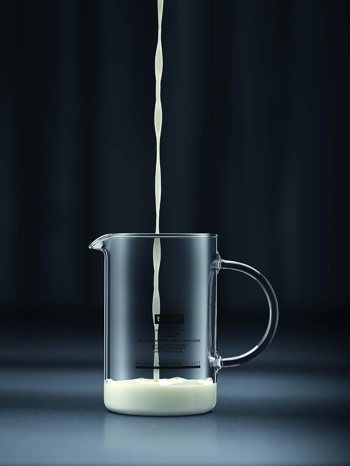 Espumador de Leche Manual con  - Milk Frother reseña y precio