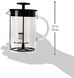 Espumador de Leche Manual con  - Milk Frother reseña y precio