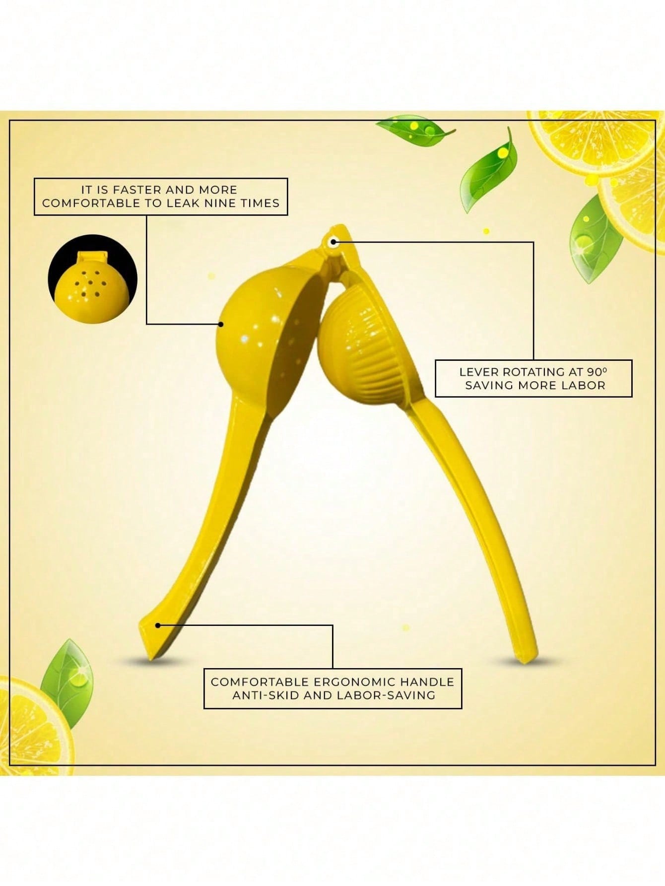 Exprimidor de Limones Manual,  - Citrus Lemon Squeezer reseña y precio